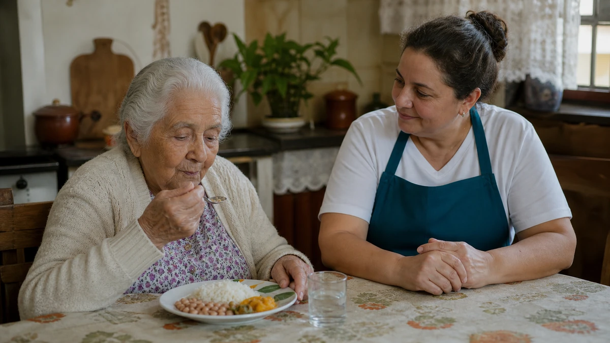 Idoso engasgando ao comer: sinais de alerta de disfagia — Human Life